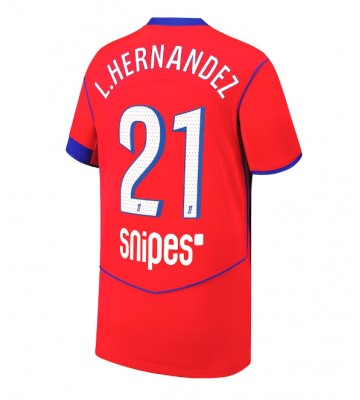 Paris Saint-Germain Lucas Hernandez #21 Tredjetrøje 2025-26 Kortærmet
